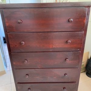 Storage Organization Red Oak Dresser Drawer Poshmark